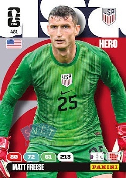 Matt Freese USA Panini FIFA World Cup 2026 Adrenalyn XL #481